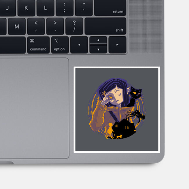 Seeing Through The Stone-None-Glossy-Sticker-rmatix
