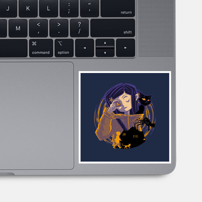 Seeing Through The Stone-None-Glossy-Sticker-rmatix