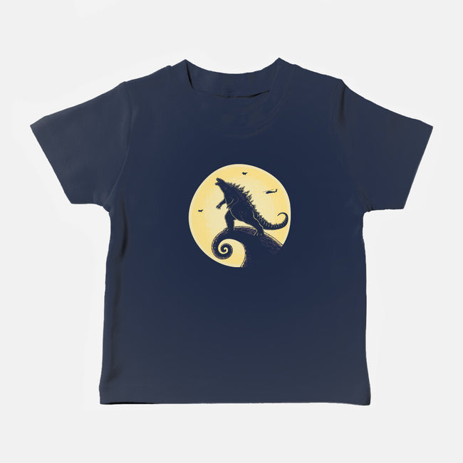 The Kaiju Before Christmas-Baby-Basic-Tee-retrodivision