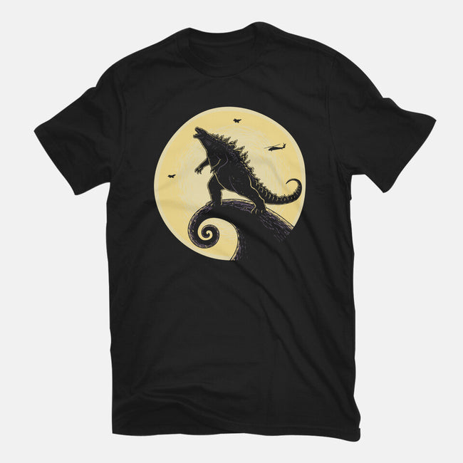 The Kaiju Before Christmas-Youth-Basic-Tee-retrodivision