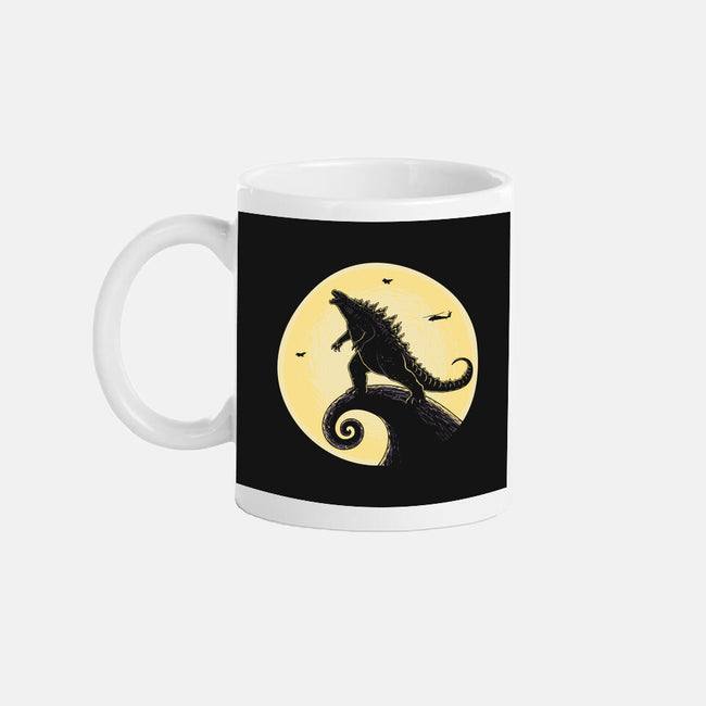 The Kaiju Before Christmas-None-Mug-Drinkware-retrodivision