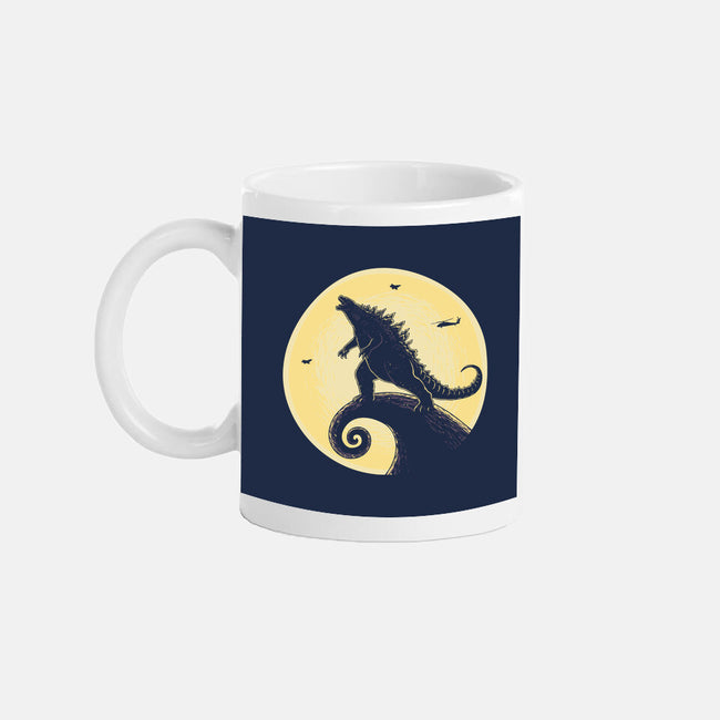 The Kaiju Before Christmas-None-Mug-Drinkware-retrodivision