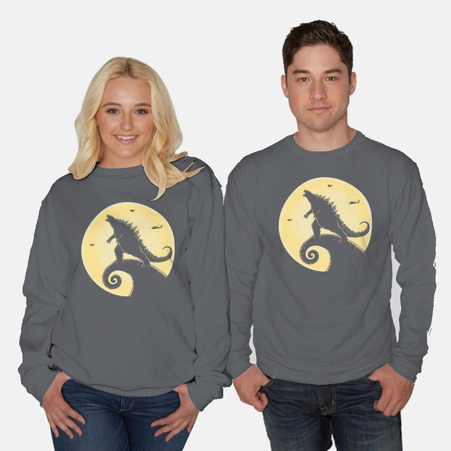 The Kaiju Before Christmas-Unisex-Crew Neck-Sweatshirt-retrodivision