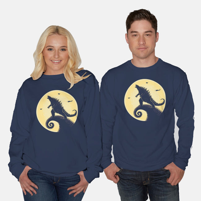 The Kaiju Before Christmas-Unisex-Crew Neck-Sweatshirt-retrodivision
