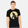 The Kaiju Before Christmas-Mens-Heavyweight-Tee-retrodivision