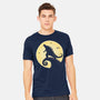 The Kaiju Before Christmas-Mens-Heavyweight-Tee-retrodivision