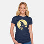 The Kaiju Before Christmas-Womens-Fitted-Tee-retrodivision