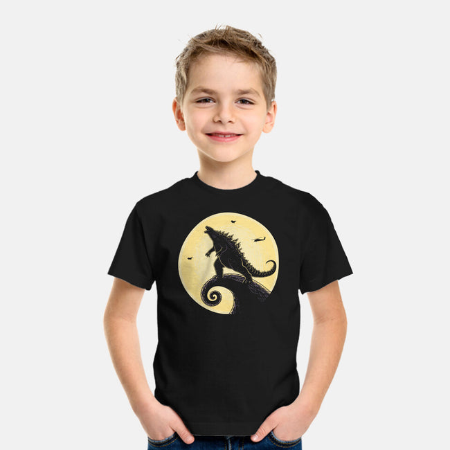 The Kaiju Before Christmas-Youth-Basic-Tee-retrodivision