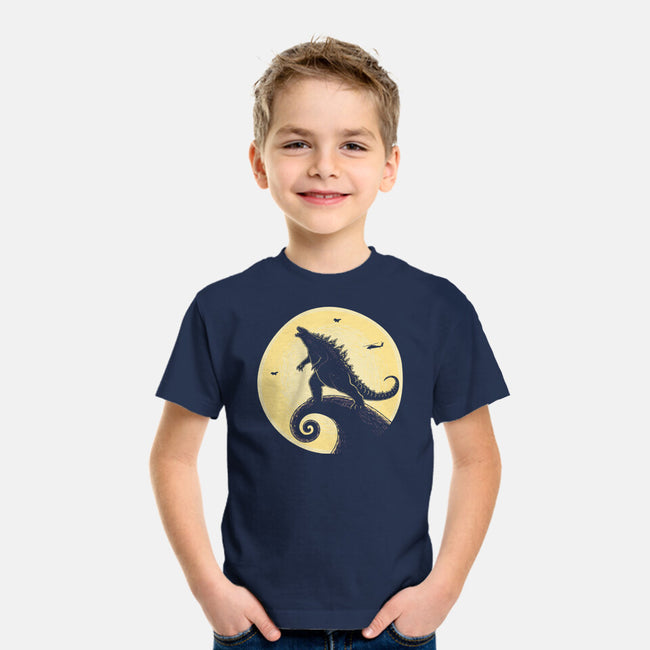 The Kaiju Before Christmas-Youth-Basic-Tee-retrodivision