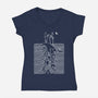 Nightmare Division-Womens-V-Neck-Tee-rocketman_art
