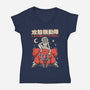 Synthetic Soul-Womens-V-Neck-Tee-Diego Gurgell