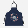 Geometric Spider-Unisex-Kitchen-Apron-NemiMakeit