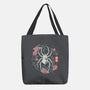 Geometric Spider-None-Basic Tote-Bag-NemiMakeit