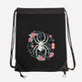 Geometric Spider-None-Drawstring-Bag-NemiMakeit