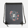 Geometric Spider-None-Drawstring-Bag-NemiMakeit