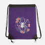 Geometric Spider-None-Drawstring-Bag-NemiMakeit