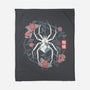 Geometric Spider-None-Fleece-Blanket-NemiMakeit