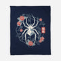 Geometric Spider-None-Fleece-Blanket-NemiMakeit