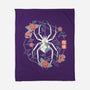 Geometric Spider-None-Fleece-Blanket-NemiMakeit