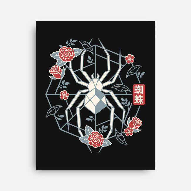 Geometric Spider-None-Stretched-Canvas-NemiMakeit