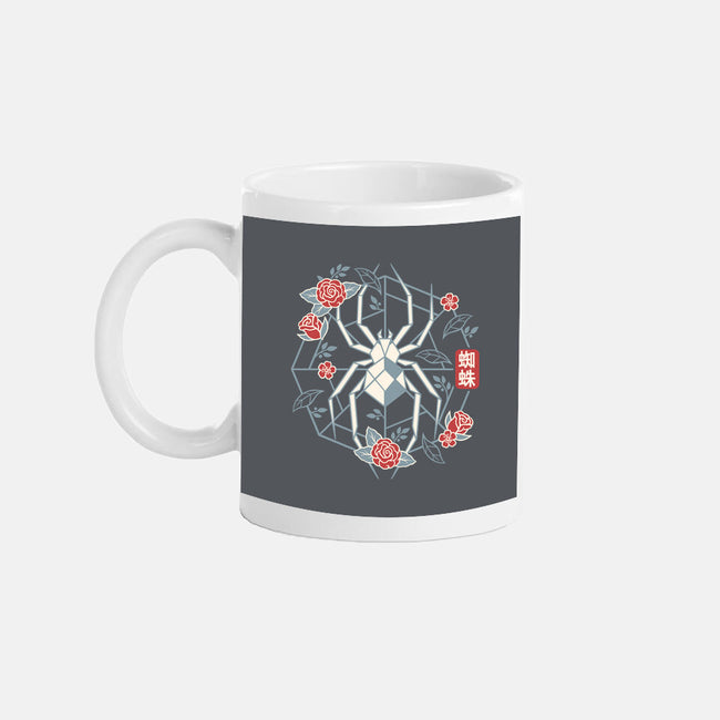 Geometric Spider-None-Mug-Drinkware-NemiMakeit