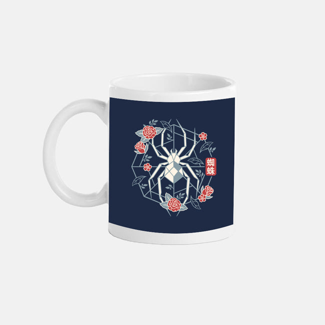 Geometric Spider-None-Mug-Drinkware-NemiMakeit