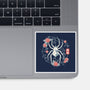 Geometric Spider-None-Glossy-Sticker-NemiMakeit