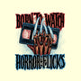 Born To Watch Horror Flicks-None-Matte-Poster-glitchygorilla