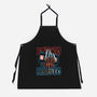 Born To Watch Horror Flicks-Unisex-Kitchen-Apron-glitchygorilla