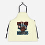 Born To Watch Horror Flicks-Unisex-Kitchen-Apron-glitchygorilla