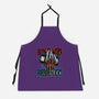 Born To Watch Horror Flicks-Unisex-Kitchen-Apron-glitchygorilla