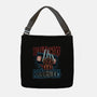 Born To Watch Horror Flicks-None-Adjustable Tote-Bag-glitchygorilla