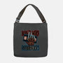 Born To Watch Horror Flicks-None-Adjustable Tote-Bag-glitchygorilla