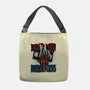 Born To Watch Horror Flicks-None-Adjustable Tote-Bag-glitchygorilla