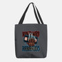 Born To Watch Horror Flicks-None-Basic Tote-Bag-glitchygorilla