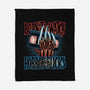 Born To Watch Horror Flicks-None-Fleece-Blanket-glitchygorilla