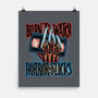 Born To Watch Horror Flicks-None-Matte-Poster-glitchygorilla