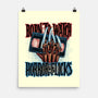 Born To Watch Horror Flicks-None-Matte-Poster-glitchygorilla