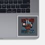 Born To Watch Horror Flicks-None-Glossy-Sticker-glitchygorilla