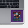 Born To Watch Horror Flicks-None-Glossy-Sticker-glitchygorilla