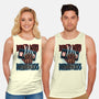 Born To Watch Horror Flicks-Unisex-Basic-Tank-glitchygorilla