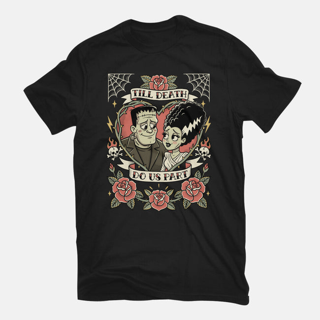 Monster Love Tattoo-Womens-Basic-Tee-P1yu5h