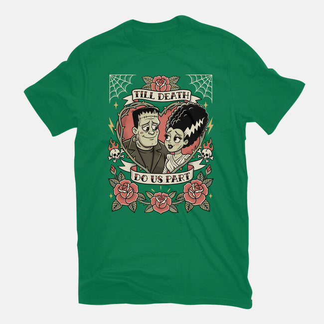 Monster Love Tattoo-Womens-Basic-Tee-P1yu5h