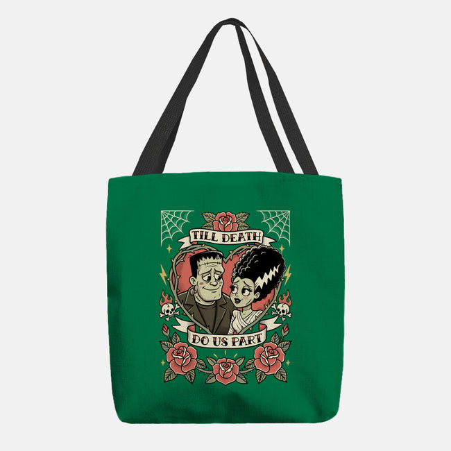 Monster Love Tattoo-None-Basic Tote-Bag-P1yu5h