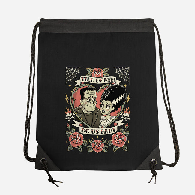 Monster Love Tattoo-None-Drawstring-Bag-P1yu5h