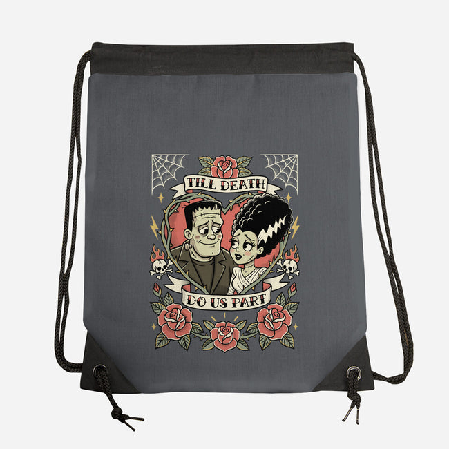 Monster Love Tattoo-None-Drawstring-Bag-P1yu5h