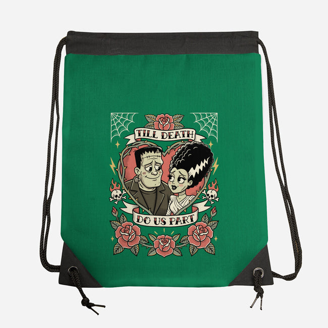 Monster Love Tattoo-None-Drawstring-Bag-P1yu5h