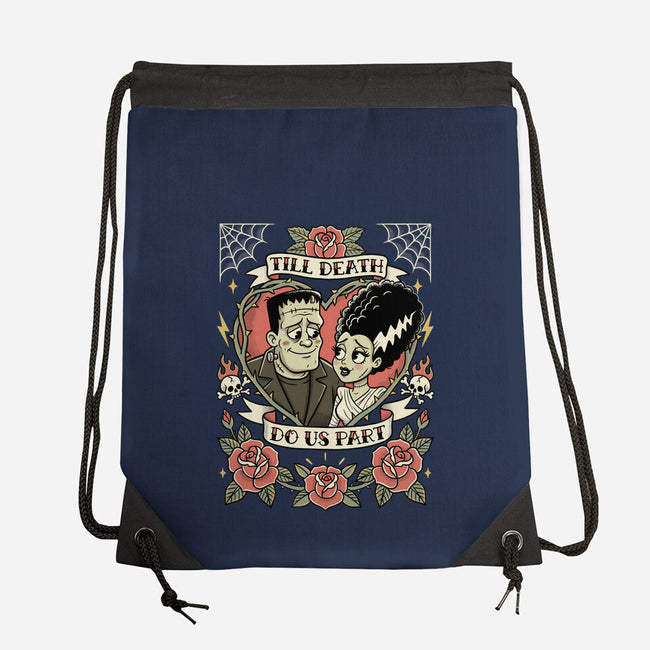 Monster Love Tattoo-None-Drawstring-Bag-P1yu5h