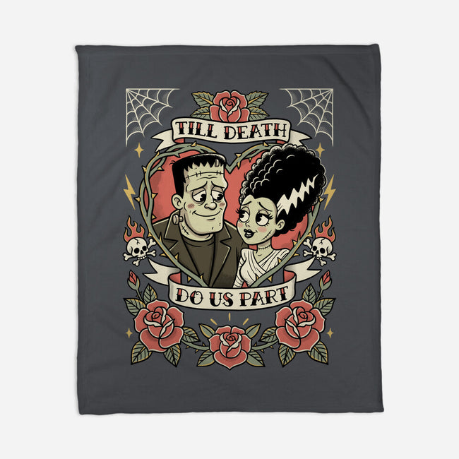 Monster Love Tattoo-None-Fleece-Blanket-P1yu5h