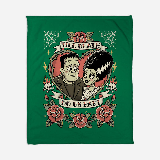 Monster Love Tattoo-None-Fleece-Blanket-P1yu5h